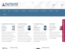 Tablet Screenshot of paulthecad.com